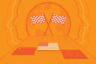 2019年AI實力對決：美國領跑，中國追（zhuī）趕，歐盟弱勢