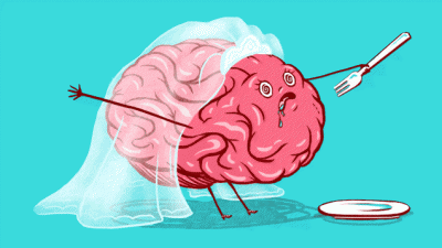 當你熬夜時，大（dà）腦開始默默的吃自己（jǐ）...