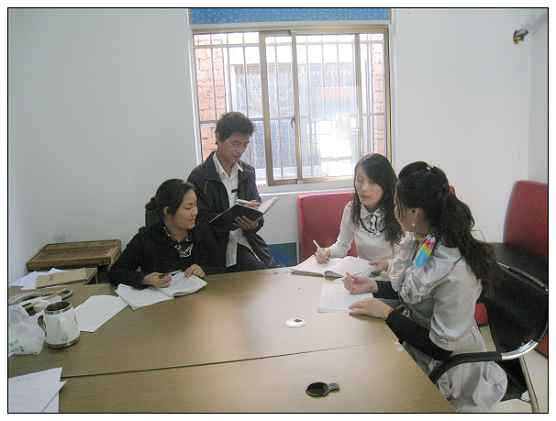 彩鋼板公司（sī）交（jiāo）流現場