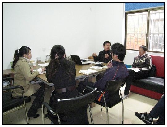 活動房公司經營部成員分享工作心得