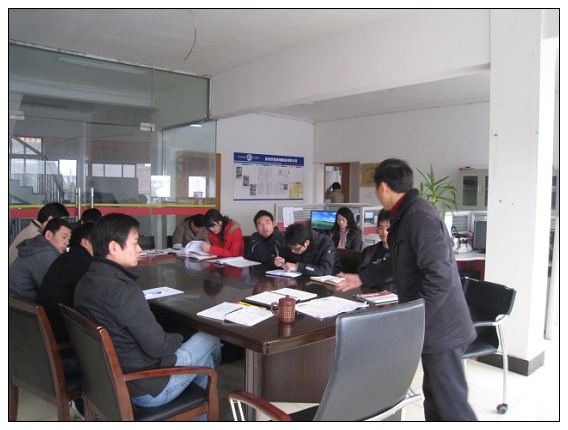 彩鋼瓦公司（sī）開會總（zǒng）結交流