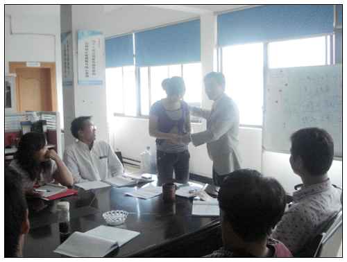 活動房公司八月份優秀員工（gōng）