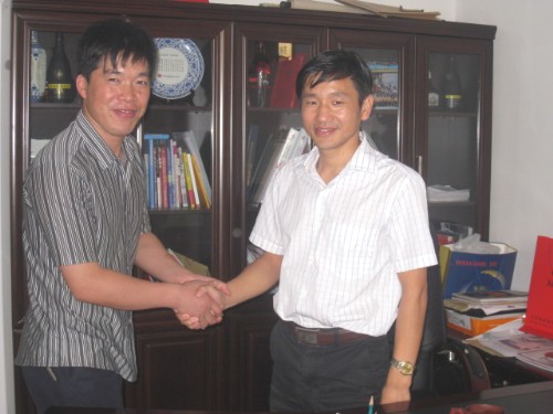 活動房公司俞總與金順物流王總