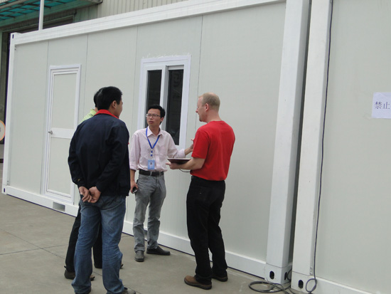 集裝箱房屋贏得德國客戶的（de）青睞