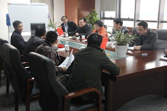 海安縣委（wěi）常委領導來（lái）草莓视频IOS下载彩鋼洽談合（hé）作事宜