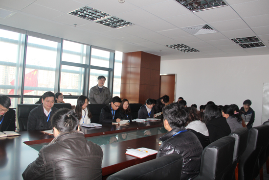 早會上江西廣豐黨委書記自我介紹（shào）