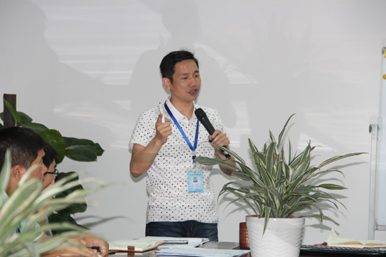 俞方偉董事長強調建立“三力（lì）”團隊（duì）