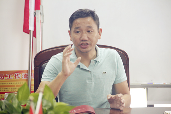 董事長俞方（fāng）偉講述營銷創（chuàng）新的重要性（xìng）