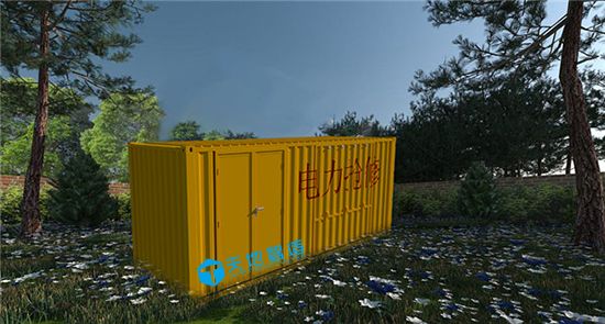 電力檢測設備箱